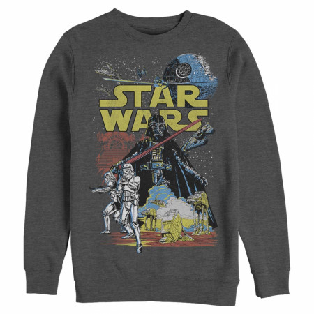 Star Wars Rebel Classic Charcoal Sweatshirt